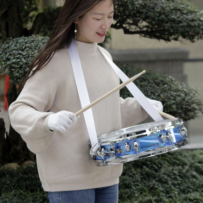 MBAT L4231 rozsdamentes acél snare dob, tálcás csomagolás, hangszerhez illő, licencelhető privát címke