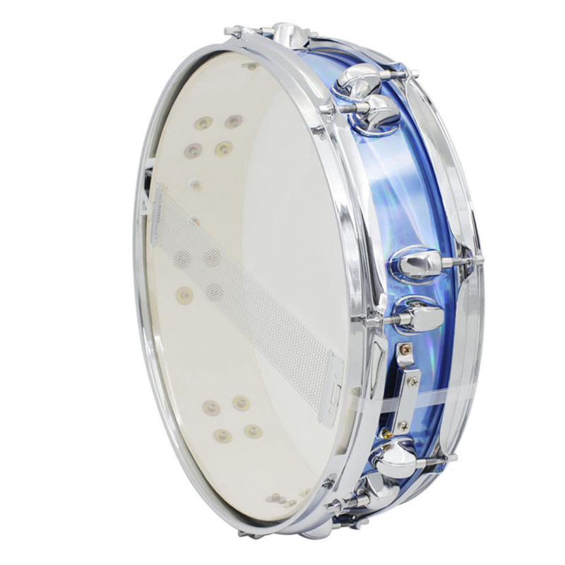 MBAT L4231 rozsdamentes acél snare dob, tálcás csomagolás, hangszerhez illő, licencelhető privát címke