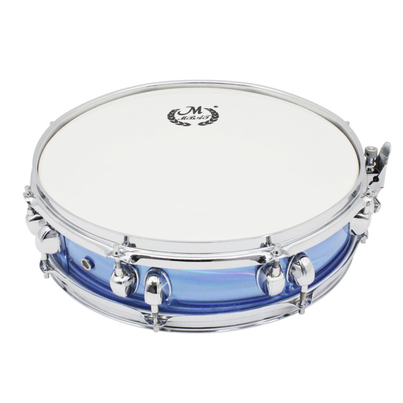 MBAT L4231 rozsdamentes acél snare dob, tálcás csomagolás, hangszerhez illő, licencelhető privát címke
