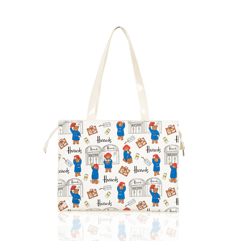 MABULA Uniszex Tote táska, PU anyag, szabadidős utazásokhoz