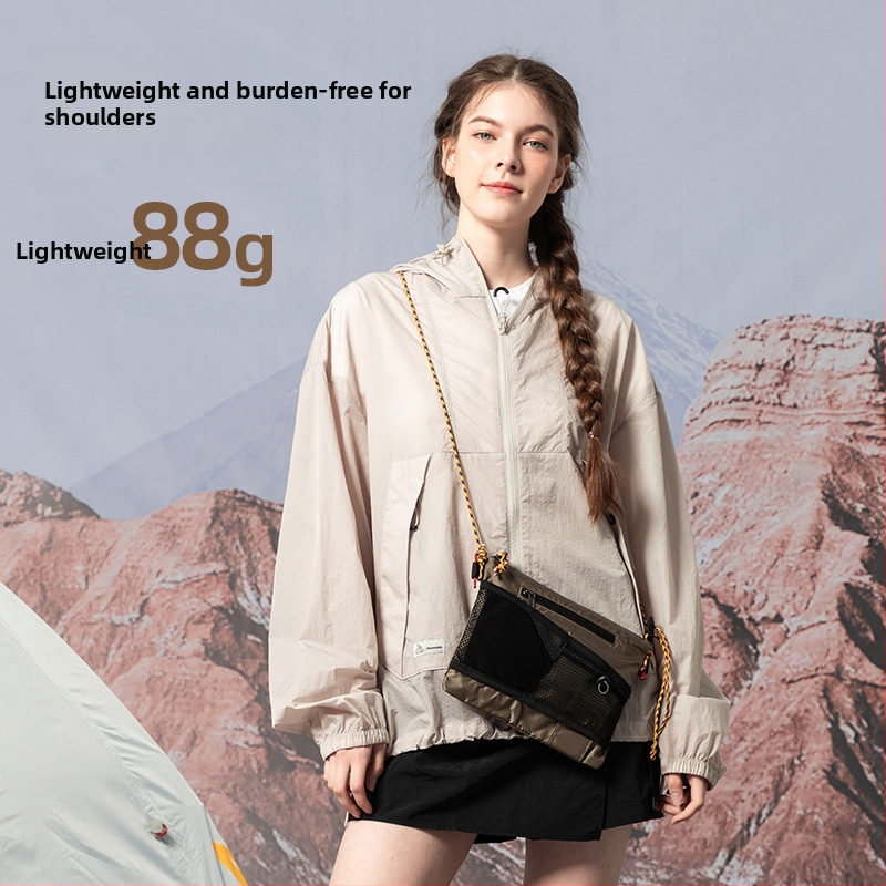 PLAY-KING Нейлонова кръстосана чанта за спорт на открито – водоустойчива, ултаралека, сгъваема, унисекс телефонна чанта