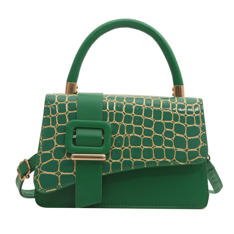 Női PU válltáska, utcai stílus, kis négyzet alakú táska, függőleges négyszögletes forma, fedél típusú nyitás