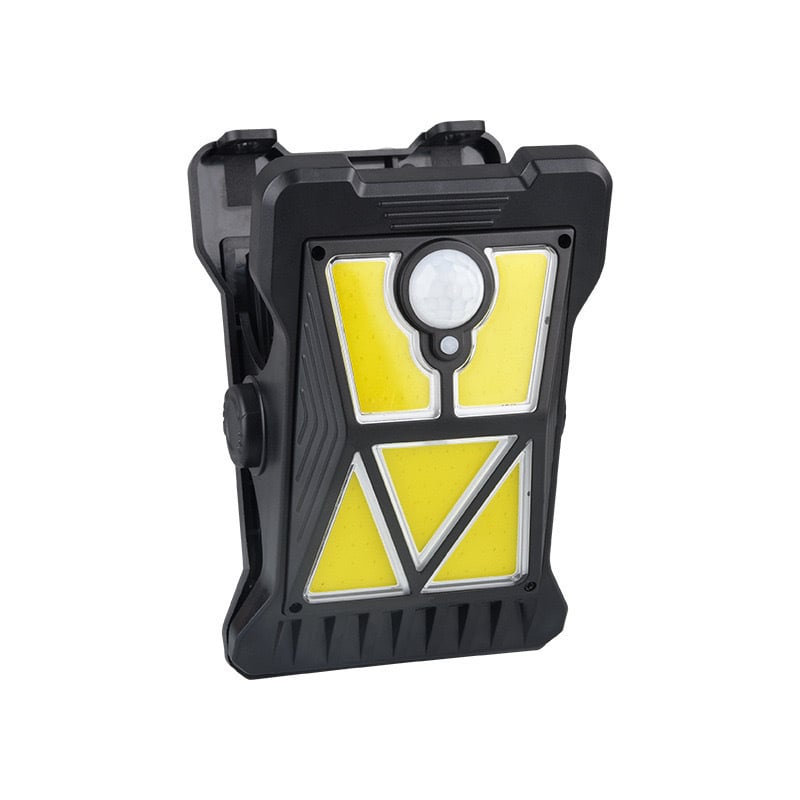 Соларна външна LED стенна лампа с детектор за движение за двор и градина