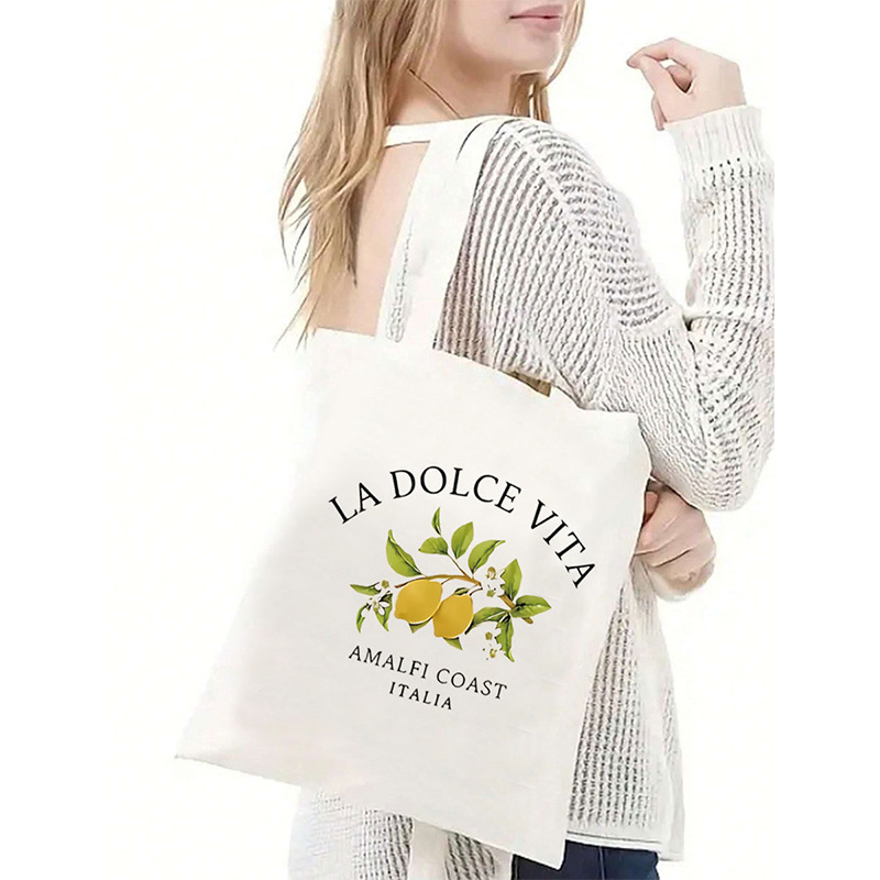 Audinio Tote rankinė moterims, pečių rankinė, didelė talpa, kasdieniniam naudojimui, šilumos perdavimo logotipo spauda