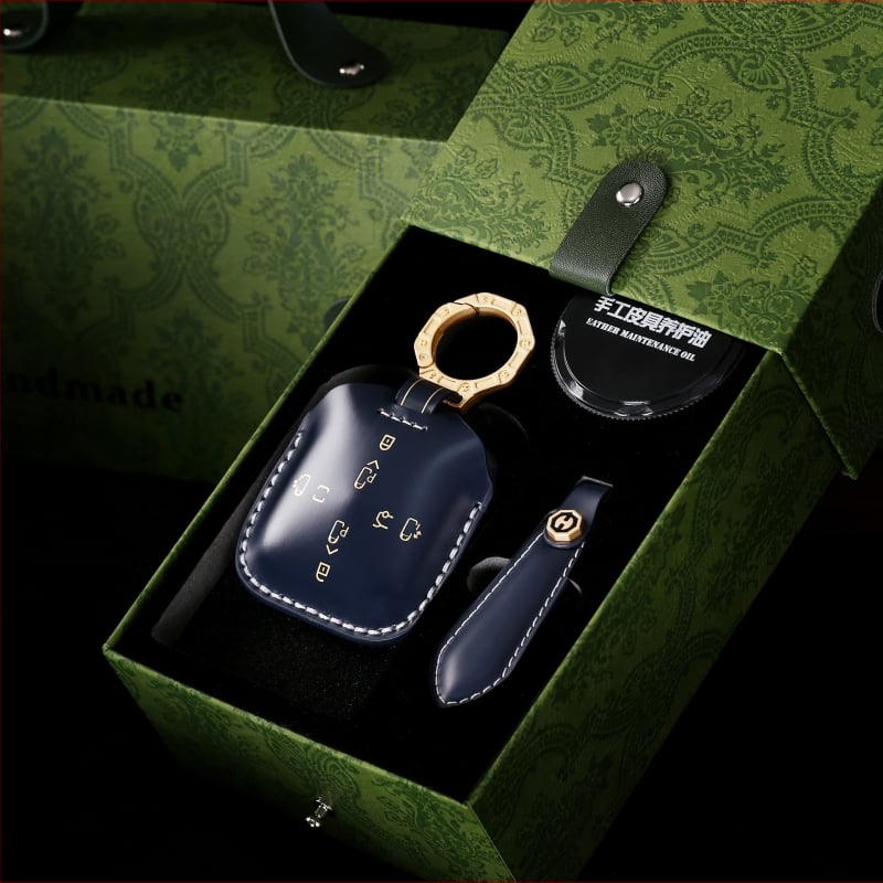 Automobilio raktų dėklas Extremely Krypton 001 — karvės oda, aukštos kokybės, pritaikomas