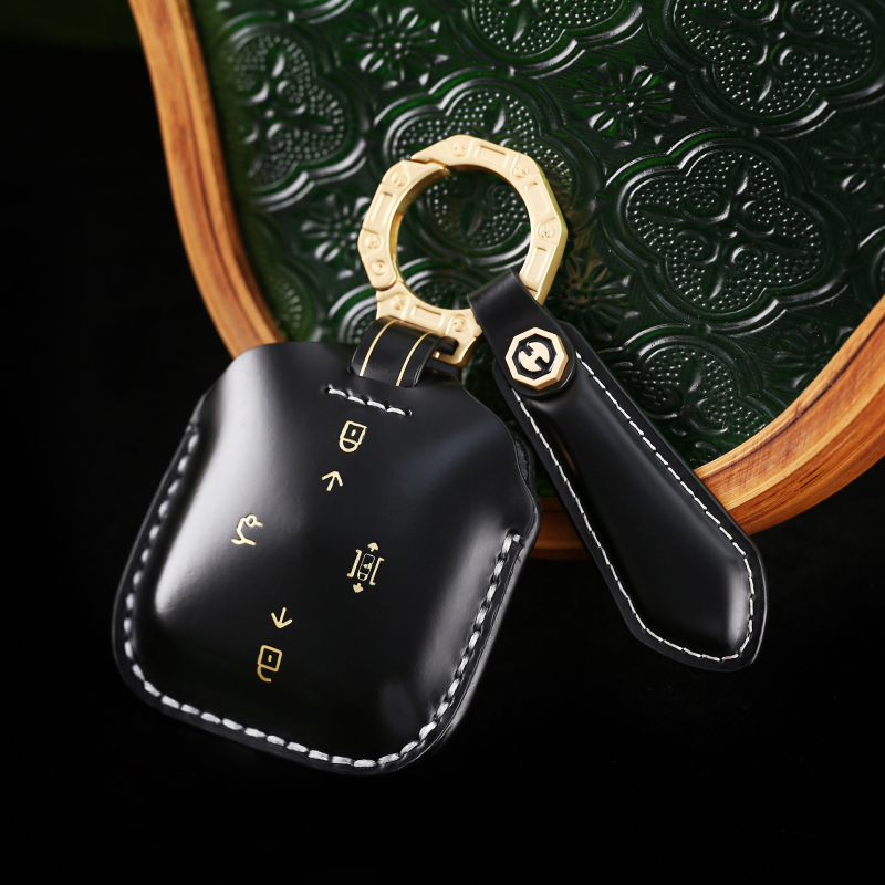 Automobilio raktų dėklas Extremely Krypton 001 — karvės oda, aukštos kokybės, pritaikomas