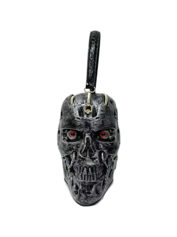 PVC férfi crossbody táska, egyszínű mintával, poliészter bélés, vízálló, 2025 tavasz