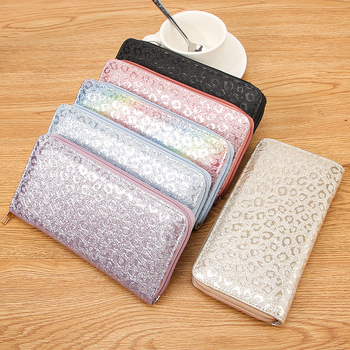 JIANGBAO Dugi ženski novčanik na zip od PU, s pretincima za kartice, clutch torba, novčanik velike kapacitete za kovanice, može stati mobitel (Geometrijski uzorak · PU materijal · Podstava od poliestera · Značka: JIANGBAO)