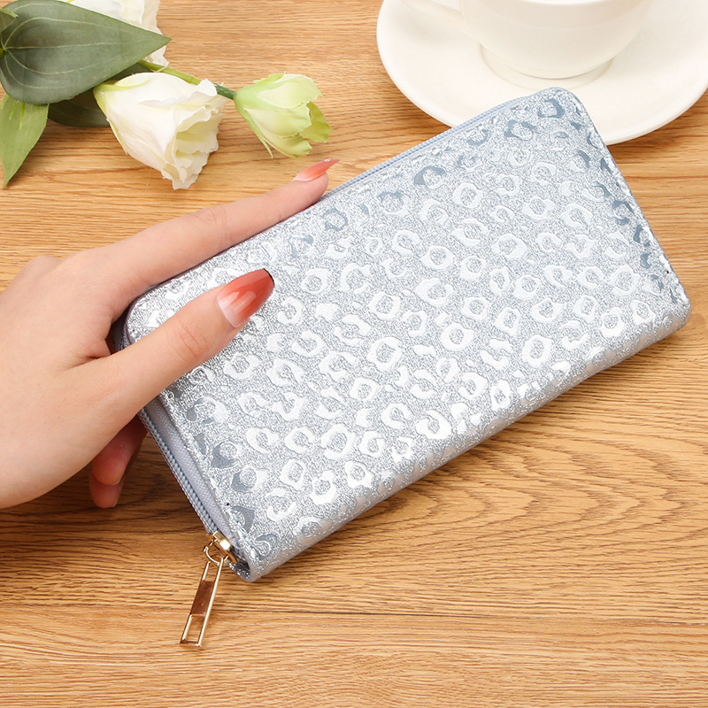 JIANGBAO Dugi ženski novčanik na zip od PU, s pretincima za kartice, clutch torba, novčanik velike kapacitete za kovanice, može stati mobitel (Geometrijski uzorak · PU materijal · Podstava od poliestera · Značka: JIANGBAO)