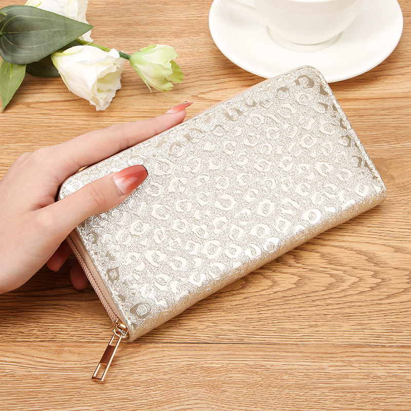 JIANGBAO Dugi ženski novčanik na zip od PU, s pretincima za kartice, clutch torba, novčanik velike kapacitete za kovanice, može stati mobitel (Geometrijski uzorak · PU materijal · Podstava od poliestera · Značka: JIANGBAO)