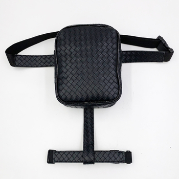 PU μοτοσικλετιστική τσάντα μηρού – δρόμου στυλ, θήκη για κινητό, κλείσιμο με φερμουάρ, εξωτερικός 3D σχεδιασμός