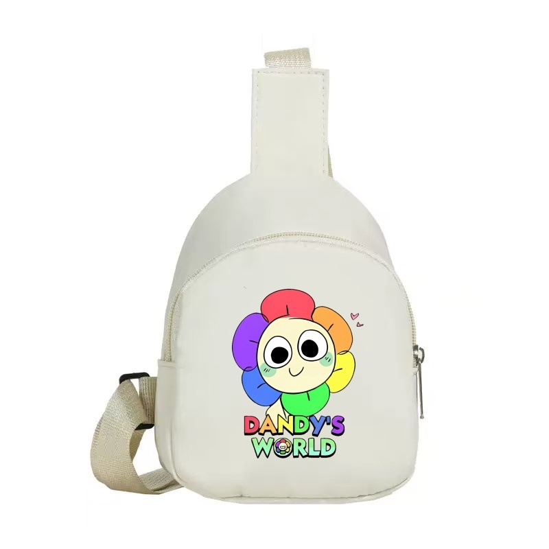 Maza kanvasmaisņa ar plecu siksnu – anime motīvs, viegls, universāls, ikdienas lietošanai, sākumskolai