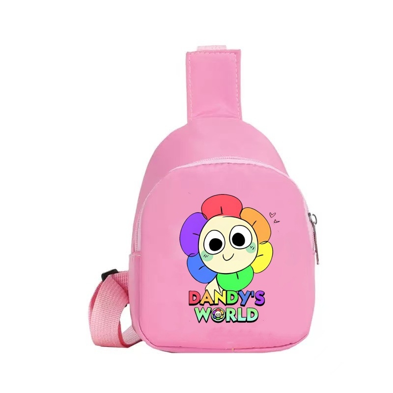 Maza kanvasmaisņa ar plecu siksnu – anime motīvs, viegls, universāls, ikdienas lietošanai, sākumskolai