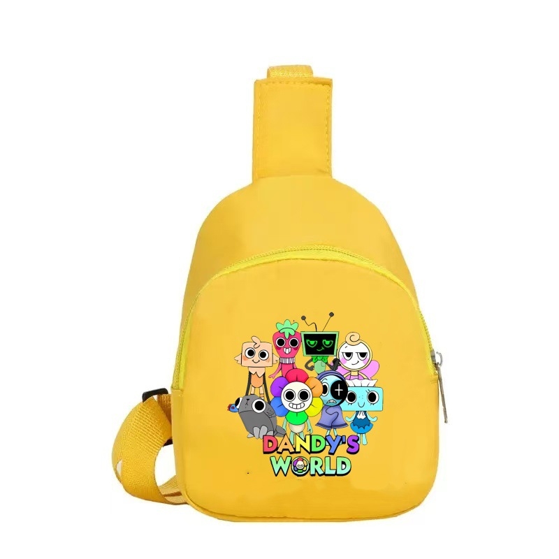 Maza kanvasmaisņa ar plecu siksnu – anime motīvs, viegls, universāls, ikdienas lietošanai, sākumskolai