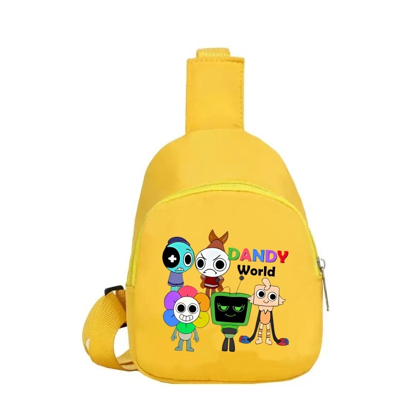 Maza kanvasmaisņa ar plecu siksnu – anime motīvs, viegls, universāls, ikdienas lietošanai, sākumskolai