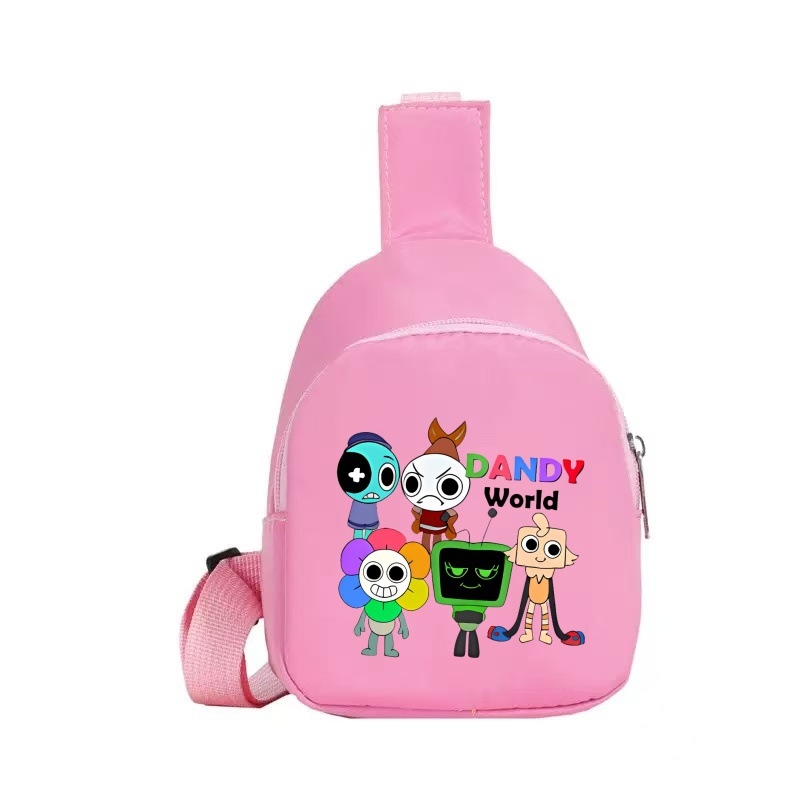 Maza kanvasmaisņa ar plecu siksnu – anime motīvs, viegls, universāls, ikdienas lietošanai, sākumskolai