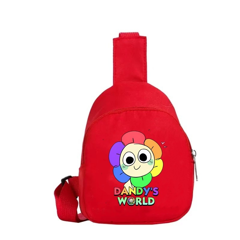 Maza kanvasmaisņa ar plecu siksnu – anime motīvs, viegls, universāls, ikdienas lietošanai, sākumskolai