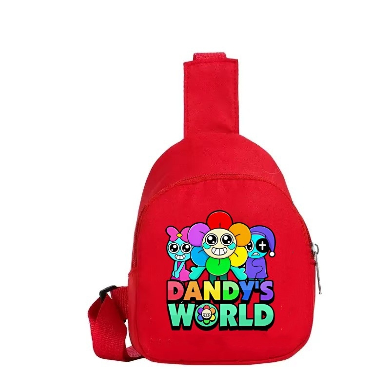 Maza kanvasmaisņa ar plecu siksnu – anime motīvs, viegls, universāls, ikdienas lietošanai, sākumskolai