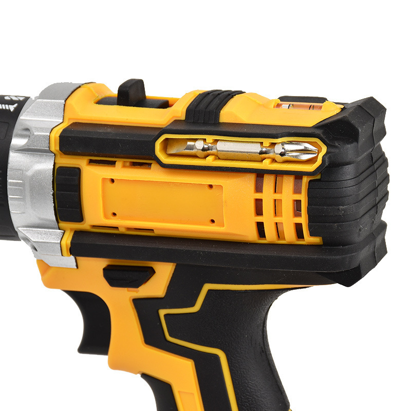 Rockita bežični set bušilice s udarnim mehanizmom i odvijačem, 21V Li-ion baterija, uključuje bateriju, punjač i plastičnu kutiju, rotacija naprijed-natrag