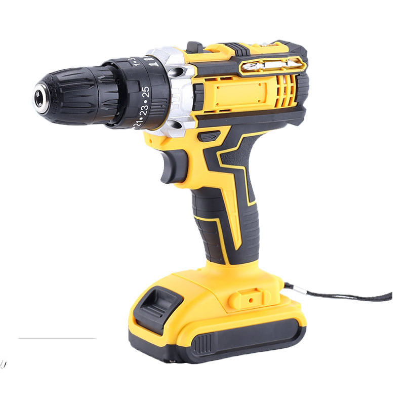 Rockita bežični set bušilice s udarnim mehanizmom i odvijačem, 21V Li-ion baterija, uključuje bateriju, punjač i plastičnu kutiju, rotacija naprijed-natrag