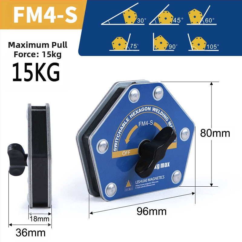 Magnetski zavarivački pozicioner - Lishuai, 25 kg držna snaga, držač za zavarivanje