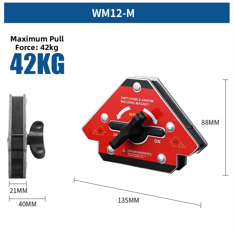 Magnetski zavarivački pozicioner - Lishuai, 25 kg držna snaga, držač za zavarivanje