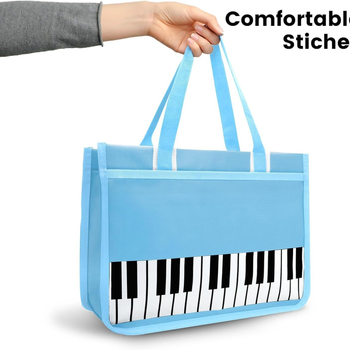 Чанта за музикални ноти и пиано клавиатура, PUNK MG-352B, водоустойчива Oxford материя, 420 отделения, възможност за печат на лого и персонализиране