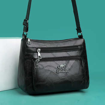 Yinse Corduroy crossbody táska — Kisméretű négyzetes modell, cipzáras záródás, PU bélés, utazáshoz szabadidőre