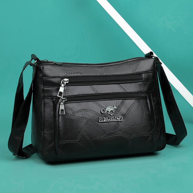 Yinse Corduroy crossbody táska — Kisméretű négyzetes modell, cipzáras záródás, PU bélés, utazáshoz szabadidőre