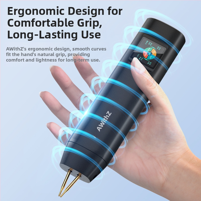 Aweizi Rankinė taškinio suvirinimo mašina – nešiojamas DIY rinkinys 18650 Ličio baterijai, nikelių juosta