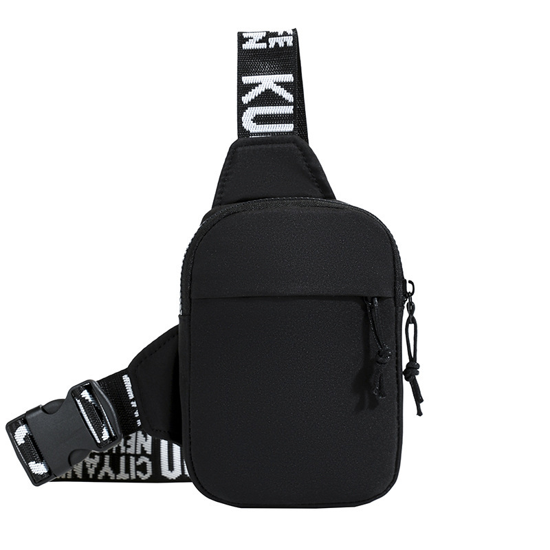 Midronya Universāla krūšu crossbody soma – Oxford audums, rāvējslēdzējs, mobilā tālruņa kabata