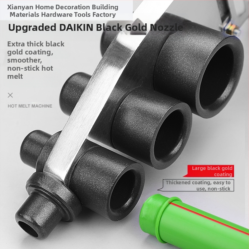 Namų karšto lydymo suvirinimo įrenginys su skaitmeniniu ekranu PPR vandentiekio vamzdžiams - 110V DC, elektrinis variklis, invertoriaus principas, rankinis valdymas