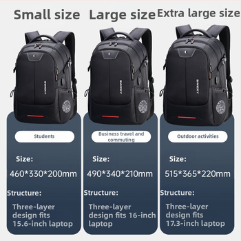 Unisex πολυλειτουργικό καθημερινό σακίδιο, αδιάβροχο και διαπνέον από Oxford ύφασμα, κατάλληλο για ταξίδια