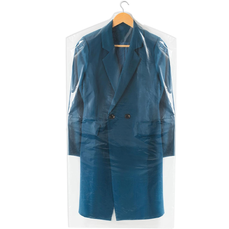 Drabužių dulkių uždanga - šiuolaikiškas paprastas stilius, PP/PE medžiaga, dulkių ir drėgmės atsparus, drabužiams saugoti miegamajame