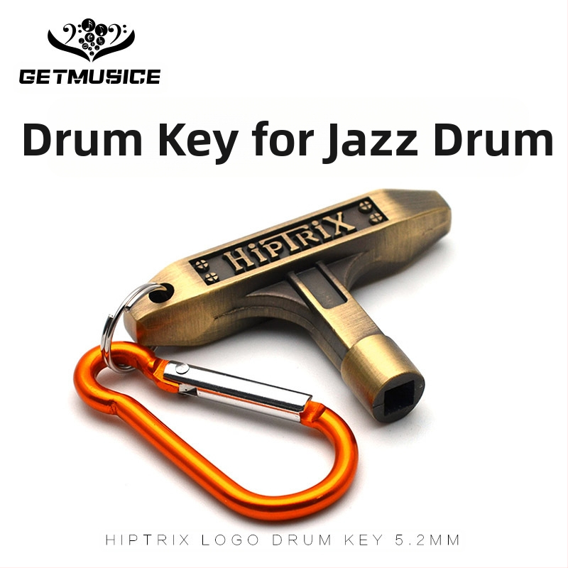Метален барабанен ключ за барабанен комплект, GETMusic, тегло 60 g