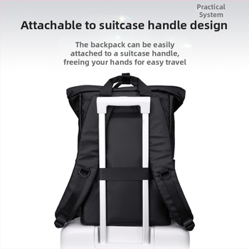 Férfi hátizsák – textilből készült, utcai stílus, mindennapi használatra