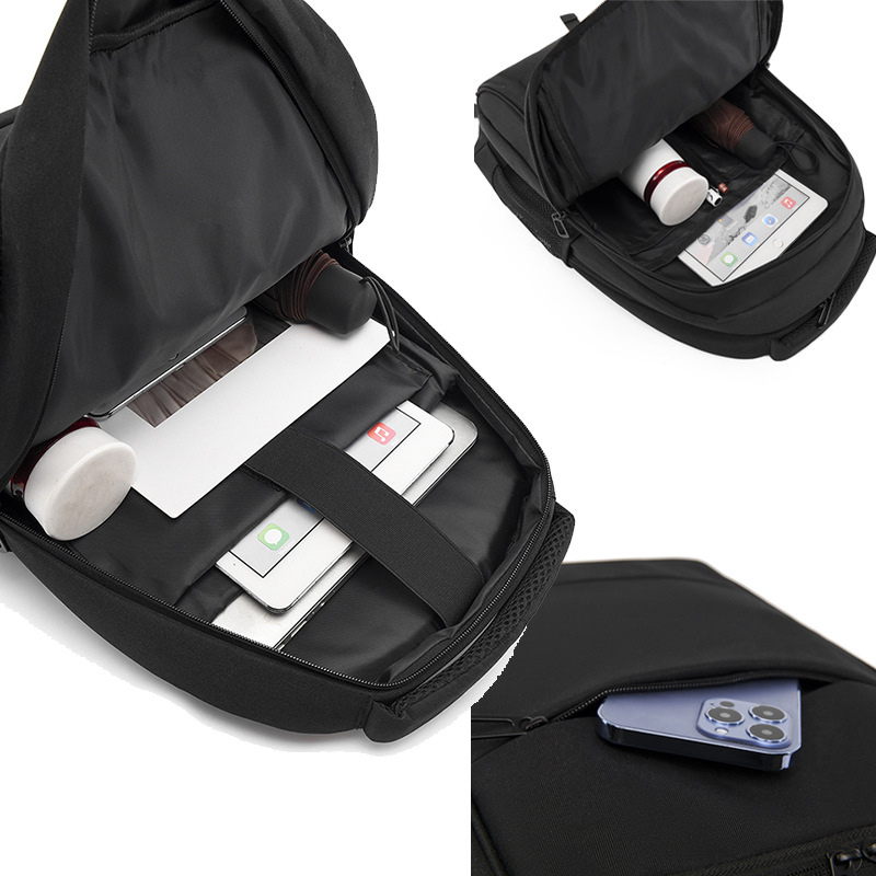 Üzleti utazásokhoz laptop hátizsák | Oxford anyag, kapacitás 20–35L, vízálló, léggárnás vállpántok