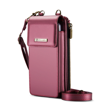 CaseMe Divfunkcionāla plecu soma Samsung Z Fold7, PU+TPU, roku darbs, kartes nodalījums, magnētiska aizvēršana