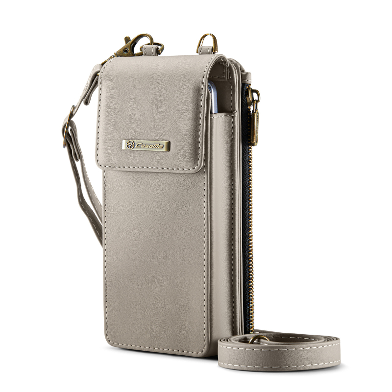 CaseMe Divfunkcionāla plecu soma Samsung Z Fold7, PU+TPU, roku darbs, kartes nodalījums, magnētiska aizvēršana