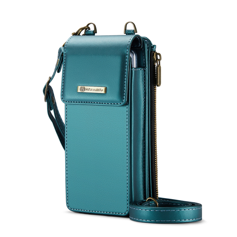 CaseMe Divfunkcionāla plecu soma Samsung Z Fold7, PU+TPU, roku darbs, kartes nodalījums, magnētiska aizvēršana