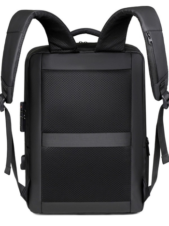 Diákok számára készült hátizsák több zsebbel és laptoprekesszel, vízálló ABS membrán, lélegző ívelt vállpántok, kapacitás 20-35L