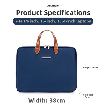 WINNER чанта за лаптоп с подплатен вътрешен слой - дишаща, водоустойчива и износоустойчива; полиестер с микрофибър; съвместима с Lenovo, Huawei MateBook 14, Dell и Asus