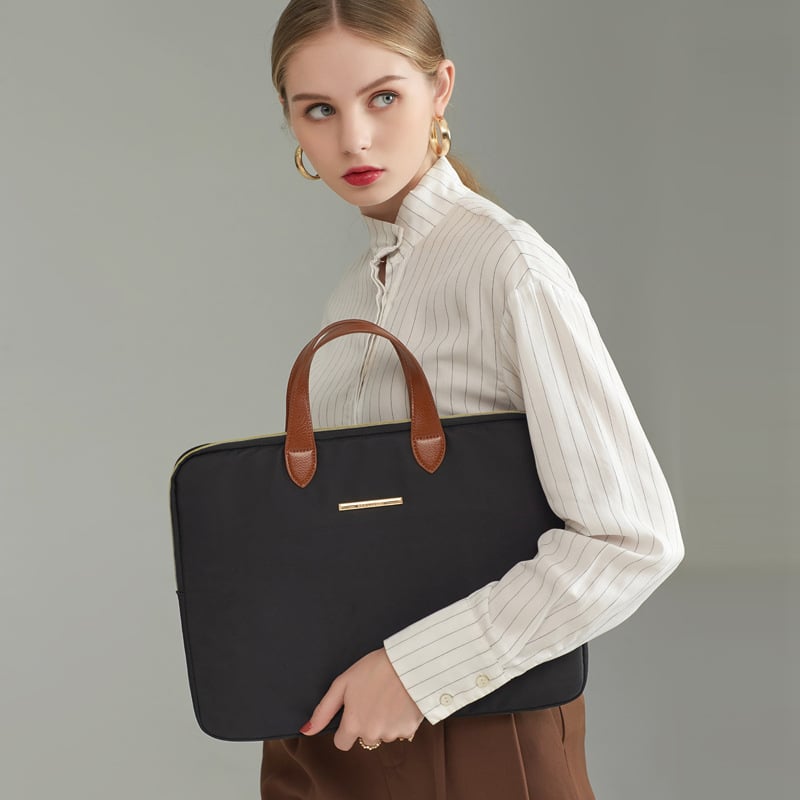 WINNER чанта за лаптоп с подплатен вътрешен слой - дишаща, водоустойчива и износоустойчива; полиестер с микрофибър; съвместима с Lenovo, Huawei MateBook 14, Dell и Asus