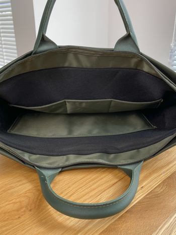 Ανδρική PU τσάντα εγγράφων — οριζόντια, με μεγάλη χωρητικότητα и ιμάντας ώμου (αδιάβροχη, διαπνέουσα, εξαιρετικά ελαφριά, μονωμένη, αντιβακτηριακή)