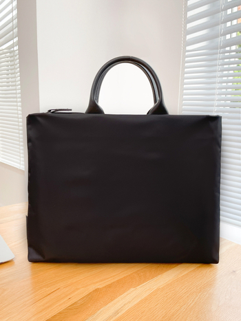 Ανδρική PU τσάντα εγγράφων — οριζόντια, με μεγάλη χωρητικότητα и ιμάντας ώμου (αδιάβροχη, διαπνέουσα, εξαιρετικά ελαφριά, μονωμένη, αντιβακτηριακή)