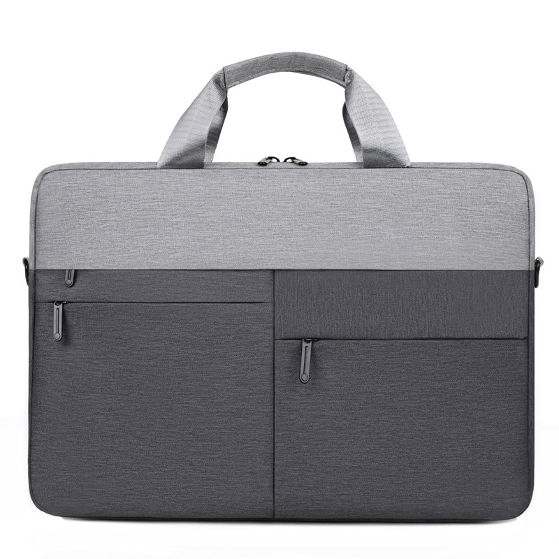 Мъжки делови портфейл за лаптоп - ултра лек, Oxford платно, Полиестрова подплата, Teplo, пролет 2024