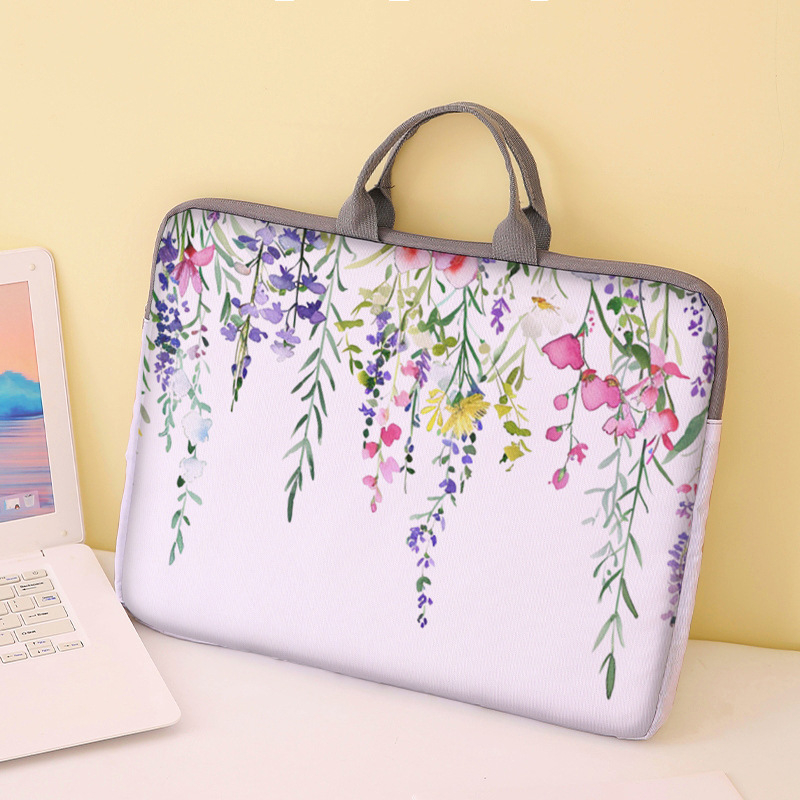 MONSTD nešiojamojo kompiuterio dėklas su 600D medžiaga, geometrinis raštas, poliesterio pamušalas, kvėpuojantis, atsparus dėvėjimui ir smūgiams