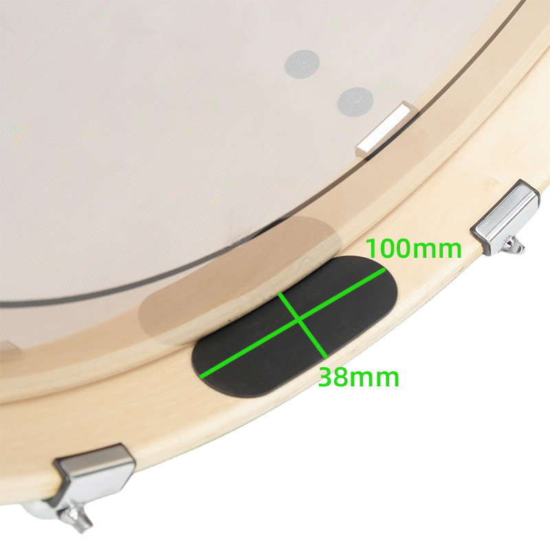 BH10 Προστατευτικό σιλικόνης για τον κάτω δακτύλιο του σετ ντραμς – Αξεσουάρ σετ ντραμς