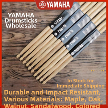 Drevené paličky na bubny, model 5A-7A, značka OMT, pre západné perkusné nástroje