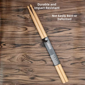 Drevené paličky na bubny, model 5A-7A, značka OMT, pre západné perkusné nástroje